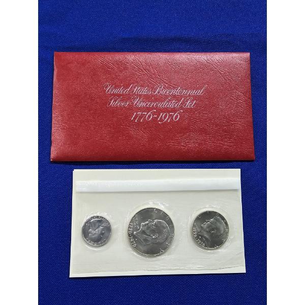 1776-1976 United States Bicentennial Silver Uncirculated "S" Mint Set, 40% Silver