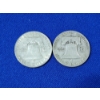 Image 2 : x2 90% Silver Franklin Half Dollars: 1963 and 1953 - FV: $1.00