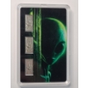 Image 2 : Black Hand Bullion (3) 1 Gram .999 Fine Silver Bars In "Alien Invasion" Series Custom Display