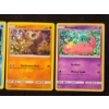 Image 3 : Three Assorted Holo Promo Pokemon Trading Cards - Mudkip, Cubone & Slowpoke 