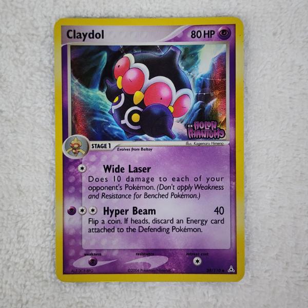 Claydol 38/110 Holo Vintage Pokemon Trading Card ~ Ex Holon Phantoms 