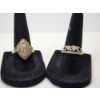 Image 1 : Three Nice 10K Gold Rings With Diamonds, ft. "MOM" Ring - Various Sizes - TW: 6.1g