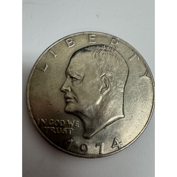 1974 United States Eisenhower Dollar- Beautiful Condition!