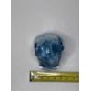 Image 8 : Adorable Degenhart Vintage Uranium Glass Dog Figurine -Willow Blue