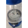 Image 6 : Vintage Style 15" Gumball Machine Featuring A Blue Cast Metal Base With Glass Globe