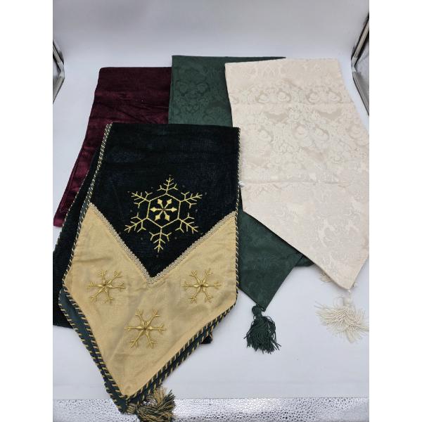 Four Excellent Condition 8ft Table Runners