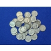 Image 1 : Assorted Years 90% Silver Roosevelt and Mercury Dimes - Face Value: $3.00