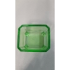 Image 3 : Vintage Uranium Glass Salt Cellar Dish