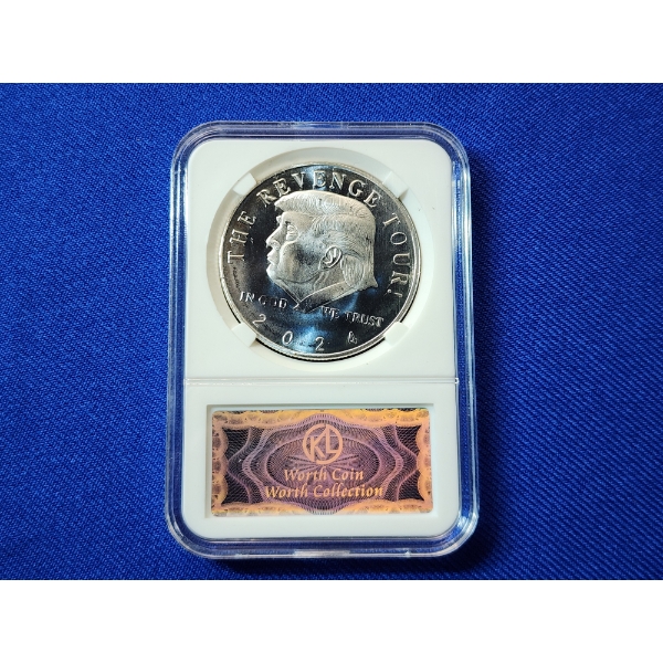 2024 Donald Trump U.S. President "The Revenge Tour" Challenge Coin 