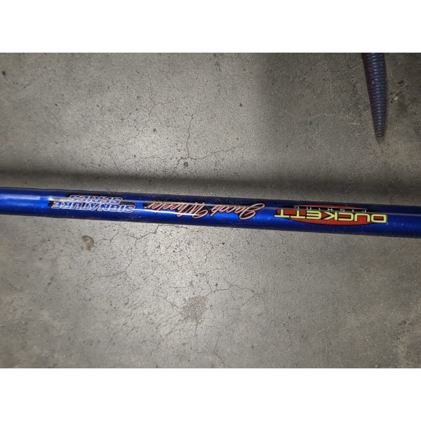 Duckett Jacob Wheeler 6.8' Signature Rod With Abu Garcia Blackmax 6.4:1 Reel In Excellent Condition