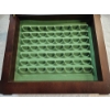 Image 2 : Danbury Mint Wood and Glass Display Case Designed for Uncirculated U.S. State Quarters