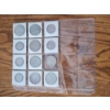 Image 12 : Assorted U.S. Coins In Sleeves Including Eisenhower and Susan B. Anthony Dollars FV: $10.00