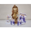 Image 1 : Tote Loaded With Assorted Decorative Angel Statues~ TOTE INCLUDED!