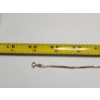 Image 3 : Extra Long Sterling Silver Chain Necklace - 30" - TW: 9.9g