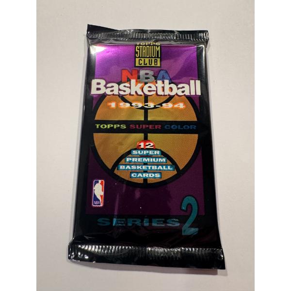 1993 Topps Stadium Club NBA Basketball Cards Wax Pack - Sealed & Mint Condition - Possible Jordan
