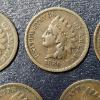 Image 3 : Group indian Cents -- 1879  Thru 1885 - See Pictures