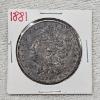 Image 1 : 1881 Morgan United States 90% Silver Dollar Coin - 0.7734oz ASW