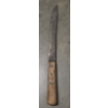Image 1 : Vintage Old File Handmade Brand 10'' Blade Wood Handle Butcher Knife
