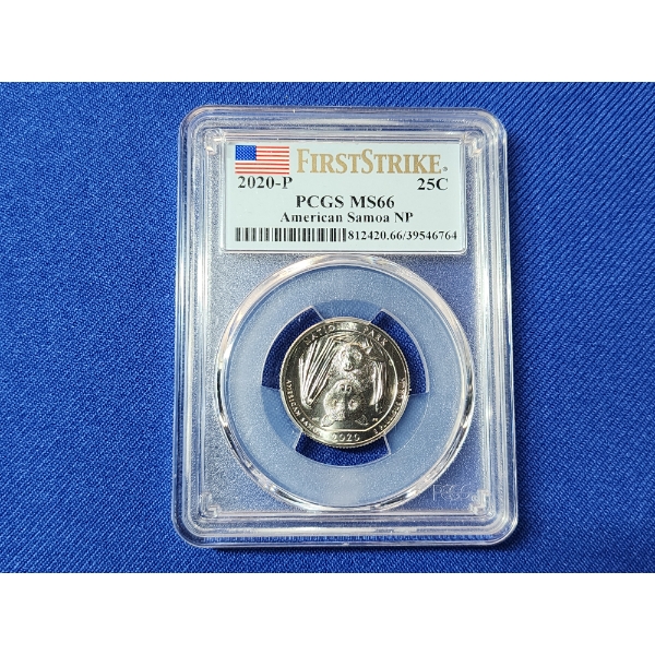 2020-P PCGS MS66 American Samoa National Park Quarter