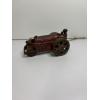 Image 1 : Vintage Cast Iron Toy Tractor with String - 4 inches
