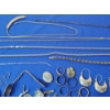 Image 7 : Large Assortment of Sterling Silver Jewelry Pieces: Rings, Bracelets, Necklaces, & More TW: 228.2g
