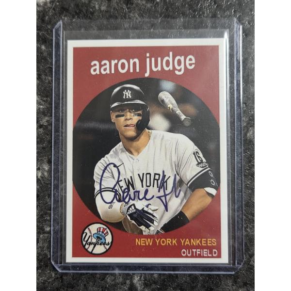 Topps Yankees Aaron Judge 2023 Card In Excellent Condition