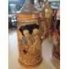 Image 3 : Excellent Collection Of 7 German Porcelain Beer Steins As Shown - Tallest is 17"  - See Pics