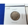 Image 4 : Lot of 4 Buffalo Nickels - Years: 1935, 1936, 1937, 1937