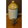 Image 2 : Important "BATEY / London" Stoneware Pottery WIne/Water Jug With Spigot - Excellent Cond - 13" Tall