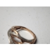 Image 3 : 10K White and Rose Gold Two-Tone Ring - Size 6 - TW: 4.3g