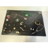 Image 2 : Assorted Costume Jewelry - Earrings - Necklaces - Etc. - Quarter Collector's Map *EMPTY* 