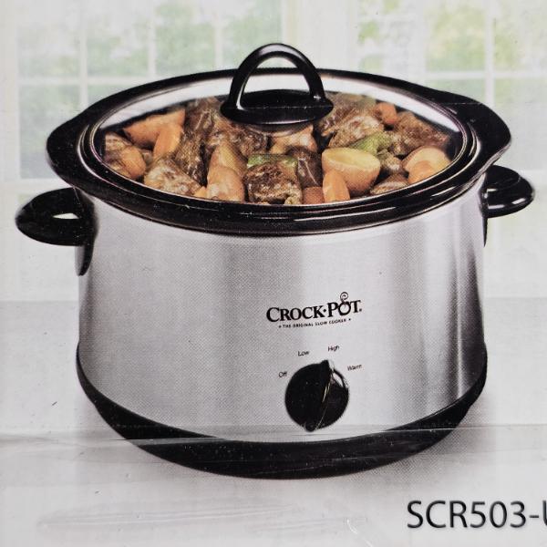 Crock-Pot Classic 5-Quart Manual Slow Cooker (see description)