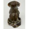 Image 3 : Adorable Degenhart Vintage Glass Dog Figurine- Dapper Gray Slag