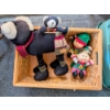 Image 1 : Christmas Countdown Plus Bear & 2 Mini Cabbage Patch Christmas Doll 