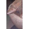 Image 6 : Rare Forged Anvil Vise Mounted On Log Section - Heavy  - Works Fine