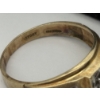 Image 2 : Stunning 10K Ring with Diamonds - Size 11 - 2.8 Grams