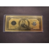 Image 1 : Abraham Lincoln $5.00 Gold Back .999999 - 24K Note In Protective Holder - Mint Condition
