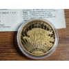 Image 9 : Lot of (3) U.S. Commemorative / Copy Coins - Gold Plated - See Description! 