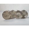 Image 3 : Crown Sterling Weighted 4.5" Salt & Pepper Shakers Total Weight: 357.1g