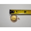 Image 5 : 14K Gold Greek Key Cutout Meander Design Pendant -Total Weight: 1.4g