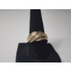 Image 1 : Stunning 10K Yellow Gold Ring with Diamonds - Size 7 - TW: 5.5g