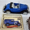 Image 5 : Three Assorted Collectible Die Cast Scale Replica Collectible Cars With Certificates