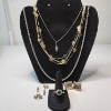 Image 1 : Lot of Assorted Fashion Jewelry: Avon Necklaces, Rings Earrings - See Photos! 