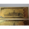 Image 9 : Super Mario $1,000,000 Collectible Bill, & x2 $100 999999 24K Gold Foil Banknotes