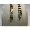 Image 2 : Sterling Silver Chian Link 7" Bracelet TW: 9.3g