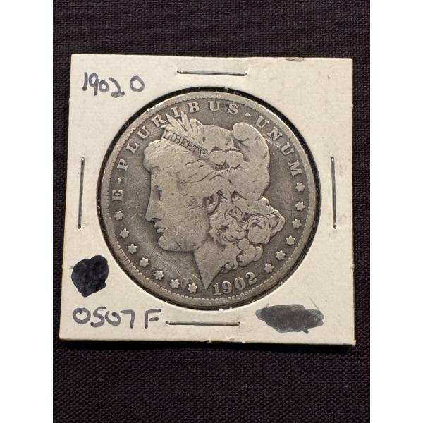 1902-O United States Morgan Silver Dollar - New Orleans Mint