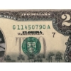 Image 2 : 2003 United States Jefferson FLORIDA $2.00 Bill In Hard Case Holder - Mint Condition - RARE