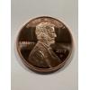 Image 1 : Exceptional Lincoln Penny Commemorative One AVDP .999 Fine Copper Ounce - Mint Condition