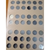 Image 6 : 1892-1916 World Coin Library 90% Silver Liberty "Barber" Head Dime Book W FV: $7.20