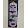 Image 1 : Chevrolet 1958 Apache Models 17" Metal Thermometer - Brand New In The Package 